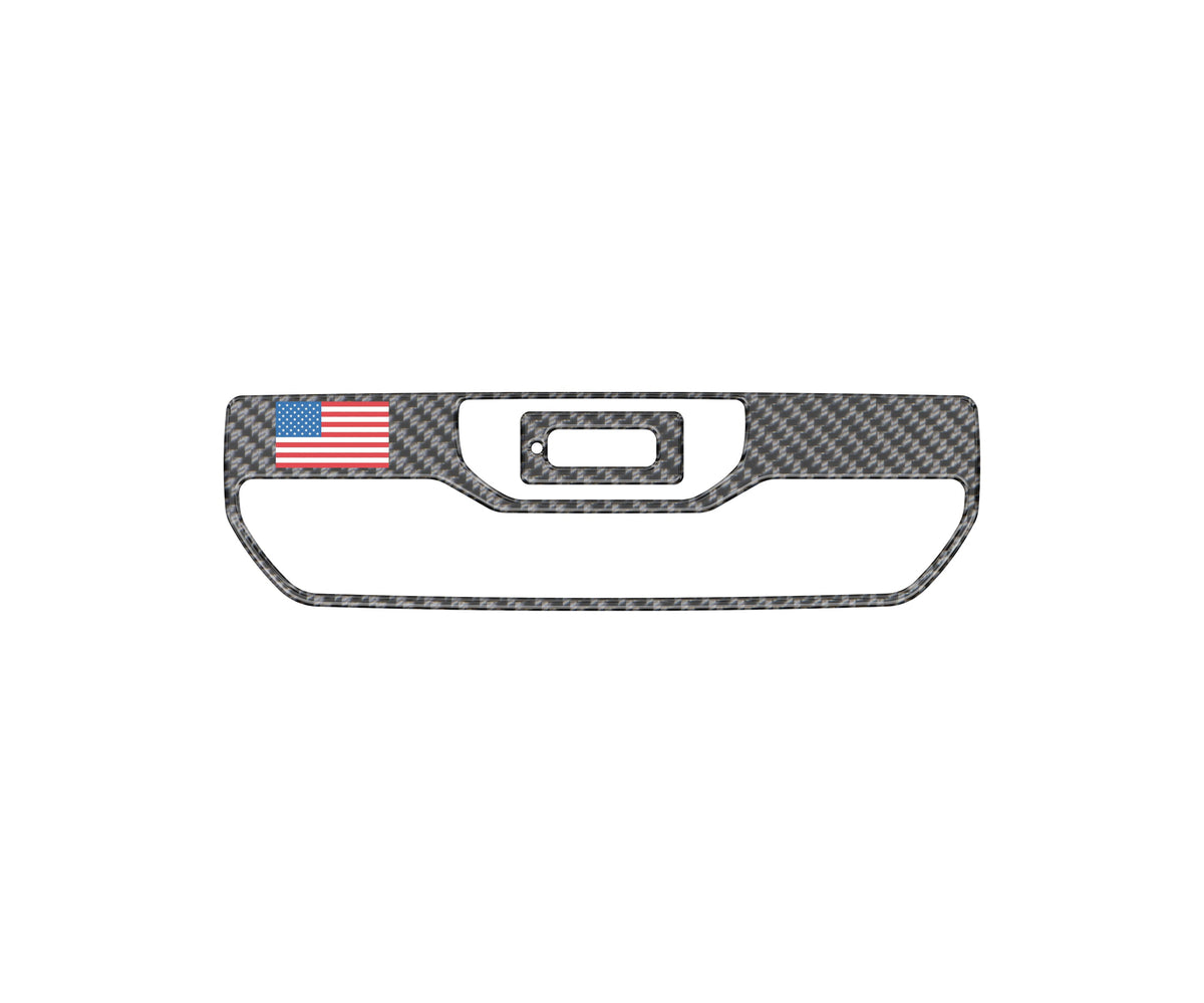 Tailgate Latch Accent Trim Fits 2022-2027 Chevrolet Silverado