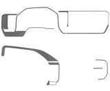 Dash Accent Trim Fits 2022-2027 Chevrolet Silverado