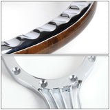 Banjo Style Wooden Steering Wheel