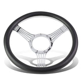 Banjo Style Leather Steering Wheel