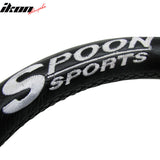 Universal Fitment Steering Wheel Battle Type 300Mm Whole Black & Spoon