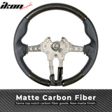2015-2021 BMW Steering Wheel Matte Carbon Fiber + Perforated Leather