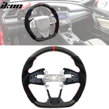 2016-2021 Civic Carbon Fiber Steering Wheel