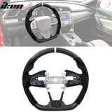 2016-2021 Civic Carbon Fiber Steering Wheel