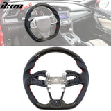 2016-2021 Civic Carbon Fiber Steering Wheel