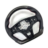 2020-2024 Focus Escape Steering Wheel Red Stitch Carbon Fiber Leather