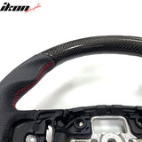 2020-2024 Focus Escape Steering Wheel Red Stitch Carbon Fiber Leather