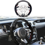 2018-2023 Ford Mustang V1 Steering Wheel w/ Red Stitching Carbon Fiber