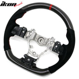 2012-2016 Subaru Impreza/Legacy/Forester 2.0XT/2.5i Limited/2.5i Touring Steering Wheel W/Red Stitching & Indicator Carbon Fiber/Synthetic Suede