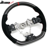 2012-2016 Subaru Impreza/Legacy/Forester 2.0XT/2.5i Limited/2.5i Touring Steering Wheel W/Red Stitching & Indicator Carbon Fiber/Synthetic Suede