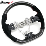 2012-2016 Subaru Impreza/Legacy/Forester 2.0XT/2.5i Limited/2.5i Touring Steering Wheel W/Red Stitching Carbon Fiber/Synthetic Suede
