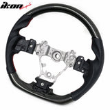 2012-2016 Subaru Impreza/Legacy/Forester 2.0XT/2.5i Limited/2.5i Touring Steering Wheel W/Red Stitching Carbon Fiber/Perforated Leather
