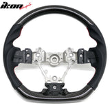 2012-2016 Subaru Impreza/Legacy/Forester 2.0XT/2.5i Limited/2.5i Touring Steering Wheel W/Red Stitching Carbon Fiber/Perforated Leather