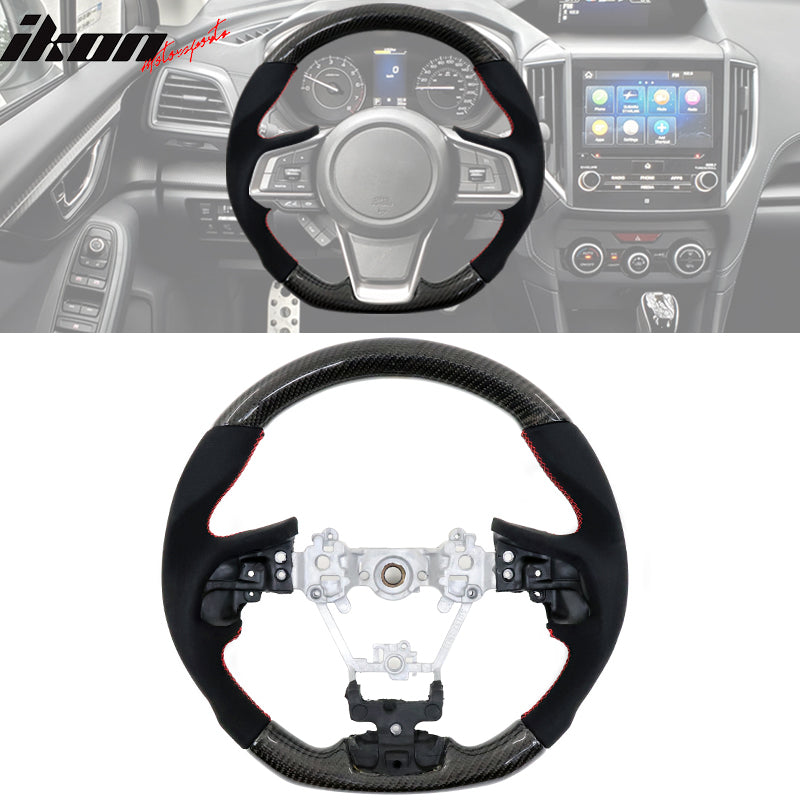 2017-2019 Impreza Carbon Fiber Steering Wheel