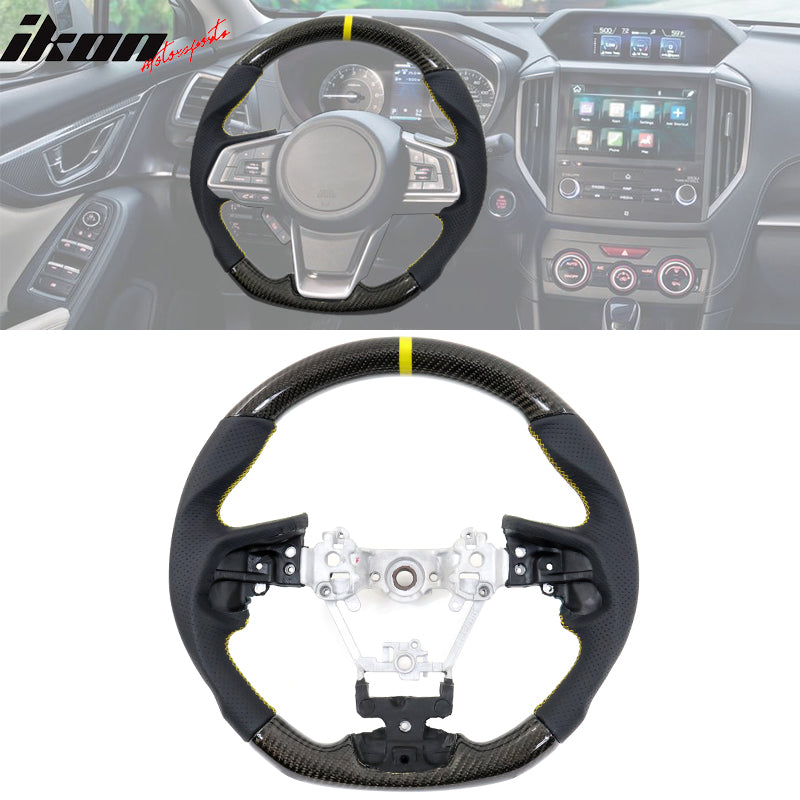 2017-2019 Impreza Carbon Fiber Steering Wheel