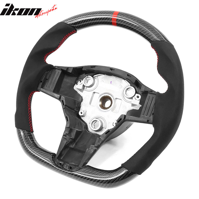 2017-2023 Tesla 3 Y Carbon Fiber Steering Wheel