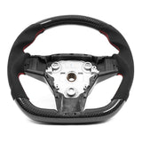 2017-2023 Tesla 3 Y Carbon Fiber Steering Wheel