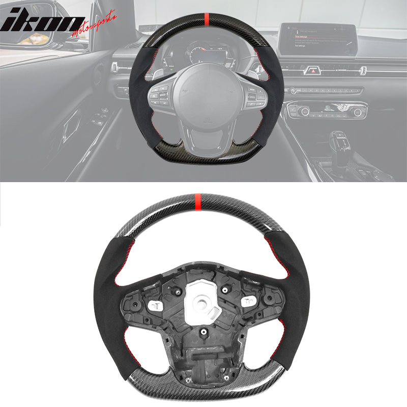 Carbon Fiber Steering Wheel for 2020-2025 Toyota Supra