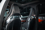2015-2018 Mercedes Benz C63 S CLA45 AMG Sedan Carbon Fiber Seat-back Cover