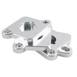 VW / Audi 1.8T 20V to 2.0 TFSI / R8 Coilpack Adapter Plate Set Billet Aluminum (Silver) for A3 / S3 / A4 / A6 / TT MK1 / Golf MK4 / GTI / Jetta / Beetle / Passat 1996 - 2011
