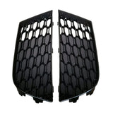 Honeycomb Front Fog Light Grille Set for Audi A3 8V S-Line / S3 2017–2020 – Left & Right Bumper Mesh Covers