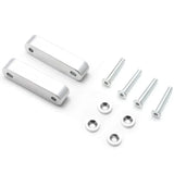 Universal Aluminum Hood Vent Spacer Riser Kit (Black / Purple / Silver)