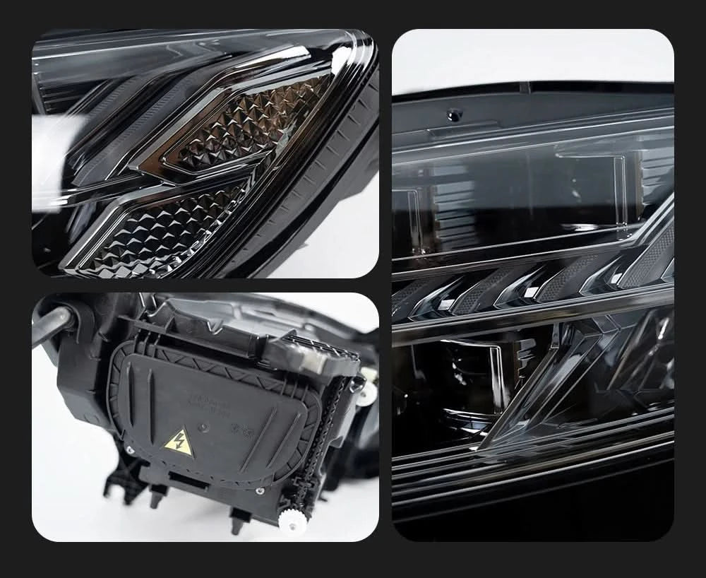 Audi A6 C7 LED Headlights – A7-Style DRL Upgrade with Dynamic Turn Signals (2012–2015)
