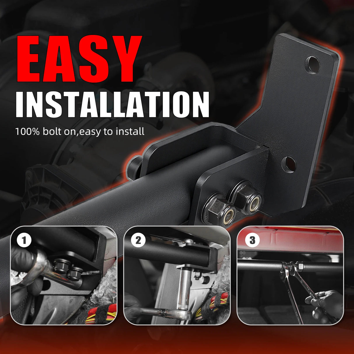 Adjustable Rear Upper Strut Brace – BMW E92 Coupe (2005–2013)