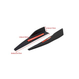 Side Skirt Extension Splitters for Ford Mustang 2015–2025 – Aggressive Rocker Diffuser Winglet Set (2-Piece ABS)