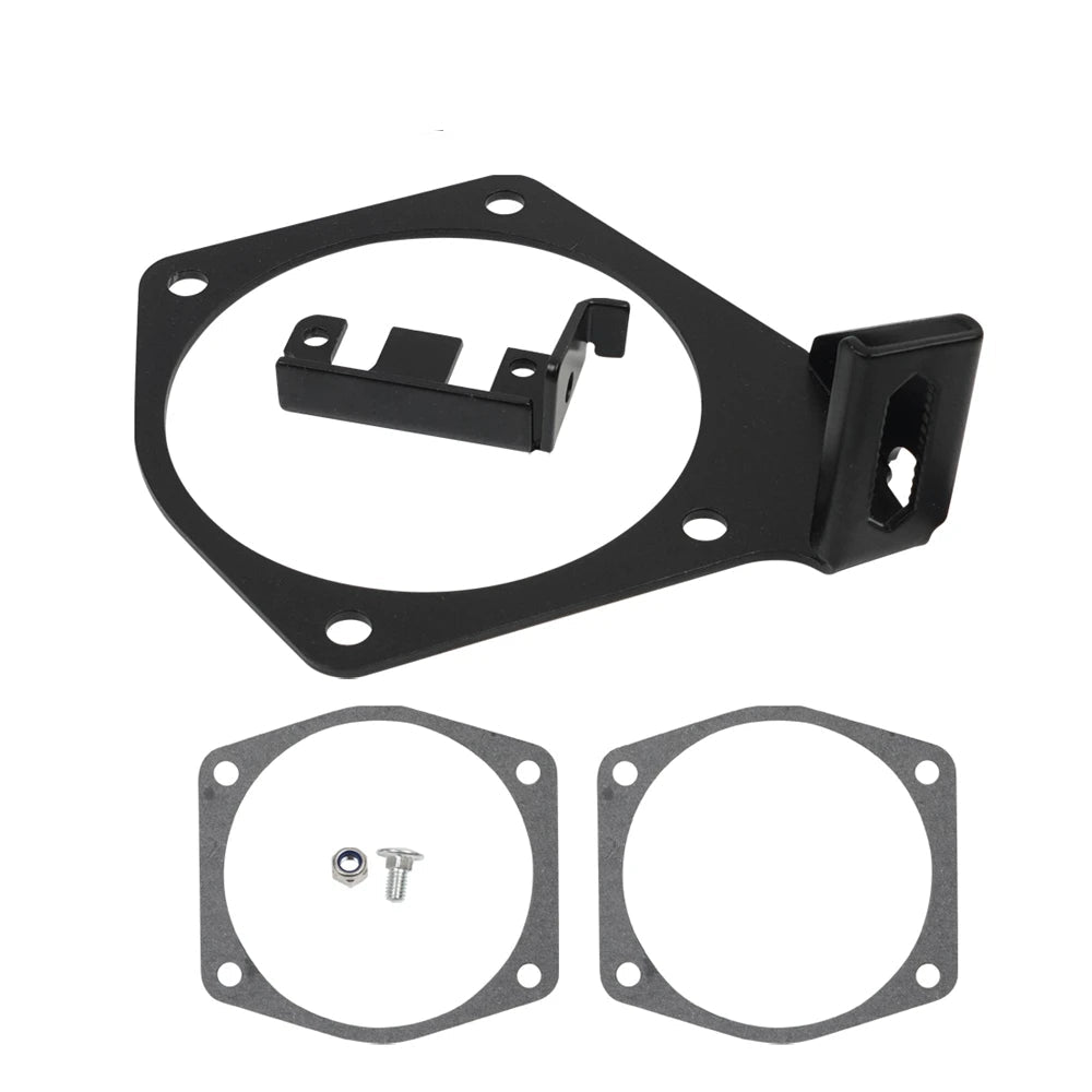 LS / LS2 / LS3 / LS6 / LS7 Engine 4-Bolt Throttle Cable Bracket for 92mm - 102mm Intake Manifolds (Replaces 81012 / 81042 / 81001 / 81002 / 81003 / 81007 / 81043 / 81044)