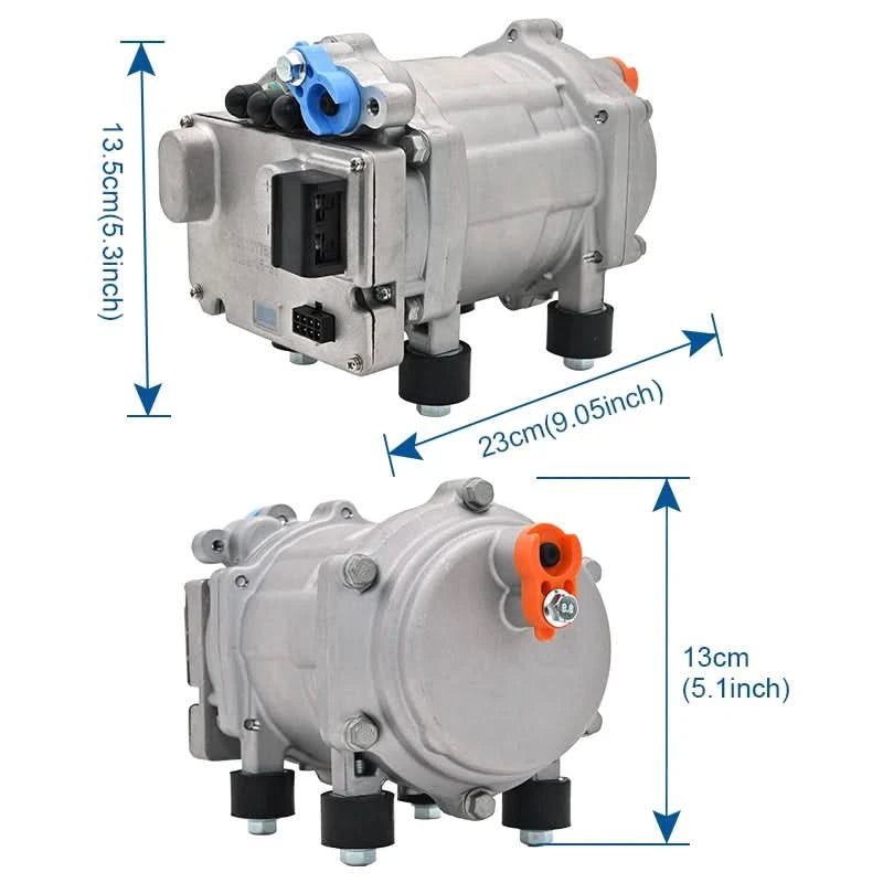 Universal 12V / 24V Electric Compressor A/C & Heating System – Standalone Climate Control for Truck, Van & Camper