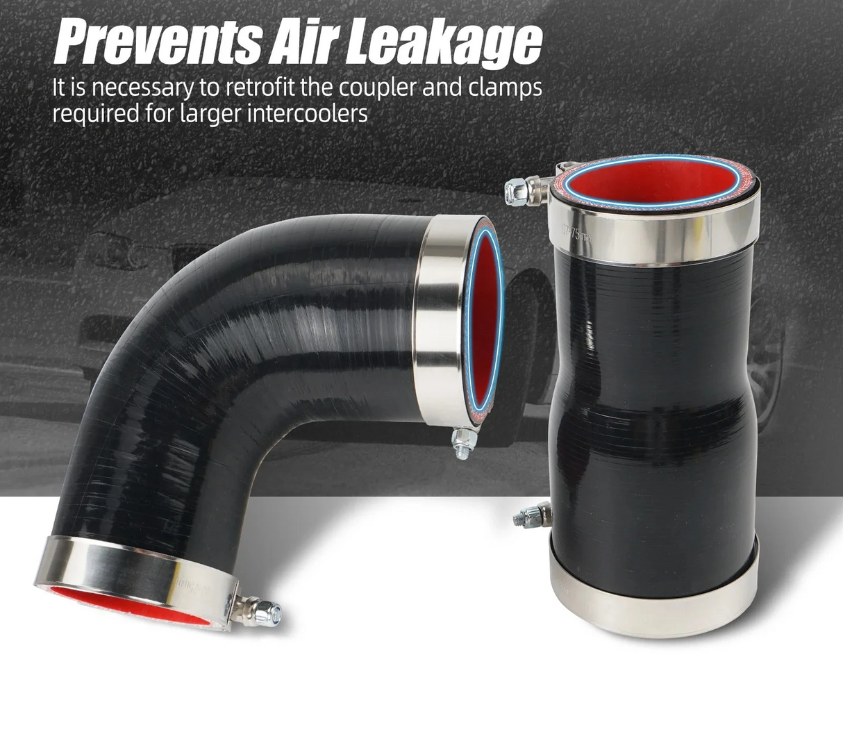 Silicone Intercooler Hose & Clamp Kit – BMW N54 / N55 (E-Chassis Applications)