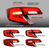 Toyota Camry LED Tail Light Assembly – Plug & Play LED Light Bar Upgrade (2012–2014)