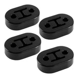 Universal Exhaust Hanger Mounting Lug – Rubber Two-Hole Muffler Support for Performance & Daily Use