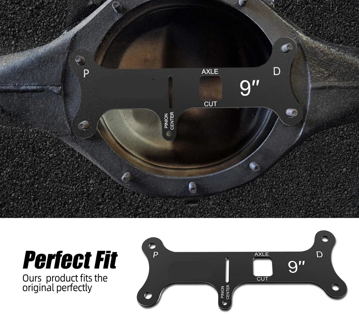 Ford 9-Inch Rear Axle Tube Narrowing Cut Guide Tool – Precision Pinion Centering Fixture