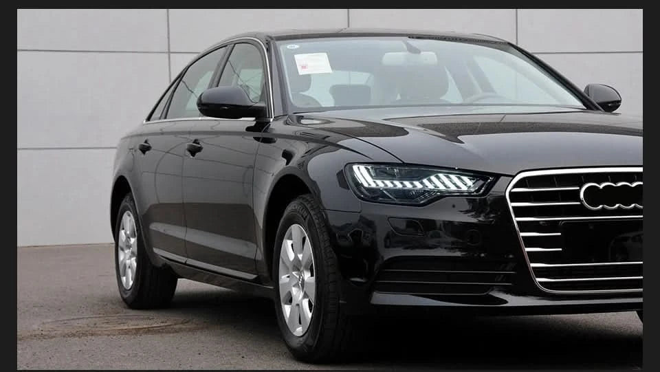 Audi A6 C7 LED Headlights – A7-Style DRL Upgrade with Dynamic Turn Signals (2012–2015)