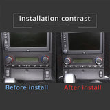 Corvette C6 Aluminum Climate Control Knob Rings – Interior Trim Upgrade (2007–2013, 3-Piece Set)