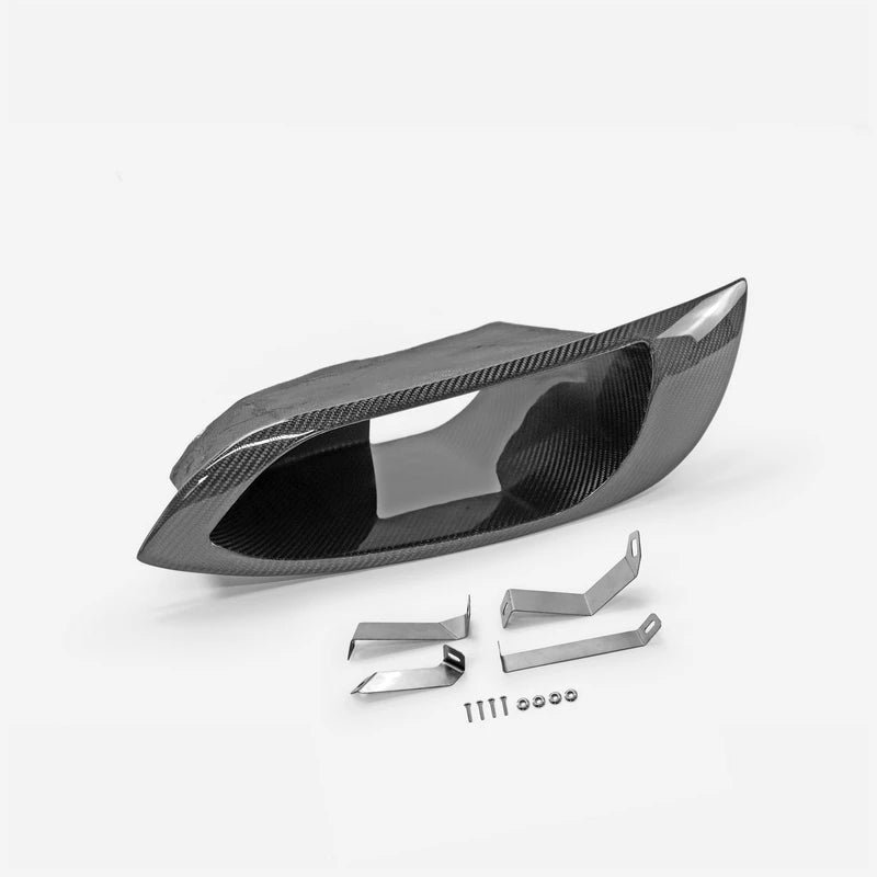 Carbon Fiber Vented Headlight Duct for BMW E92 M3 (Driver Side, LHD)