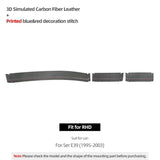 Suede-Style Dashboard Trim Panel Cover for BMW E39 (1995–2003)