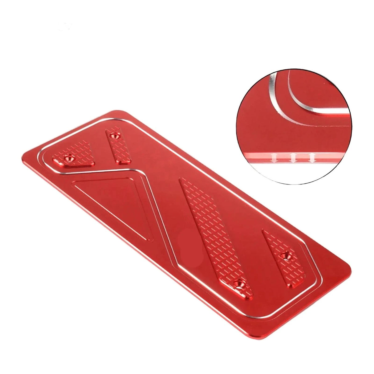 Aluminum Foot Rest Pedal Cover for VW Golf MK7/MK8, Audi A3/RS3 8V, SEAT Leon 5F – (LHD)