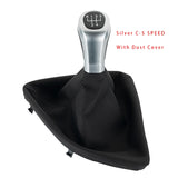 BMW 1 Series Manual Gear Shift Knob w/ Boot Frame – Interior Replacement (E81, E82, E87, E88)