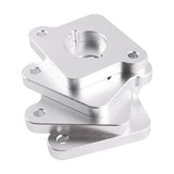 VW / Audi 1.8T 20V to 2.0 TFSI / R8 Coilpack Adapter Plate Set Billet Aluminum (Silver) for A3 / S3 / A4 / A6 / TT MK1 / Golf MK4 / GTI / Jetta / Beetle / Passat 1996 - 2011