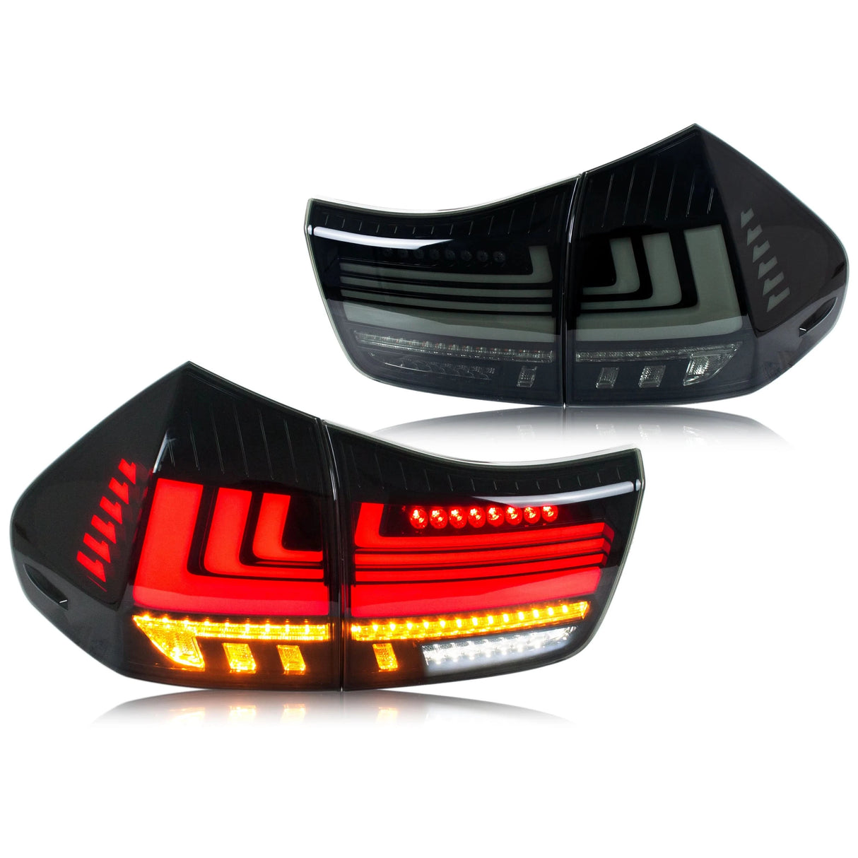 LED Tail Lights for Lexus RX330 / RX350 / RX400h (2004–2009) – Dynamic Turn Signal with Start-Up Animation