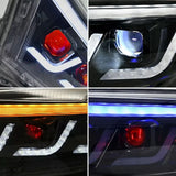 LED Headlight Assembly with Sequential Turn Signals & DRL – Toyota Highlander (2011–2014)