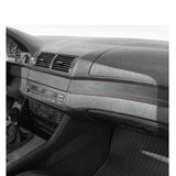 Suede-Style Dashboard Trim Panel Cover for BMW E39 (1995–2003)