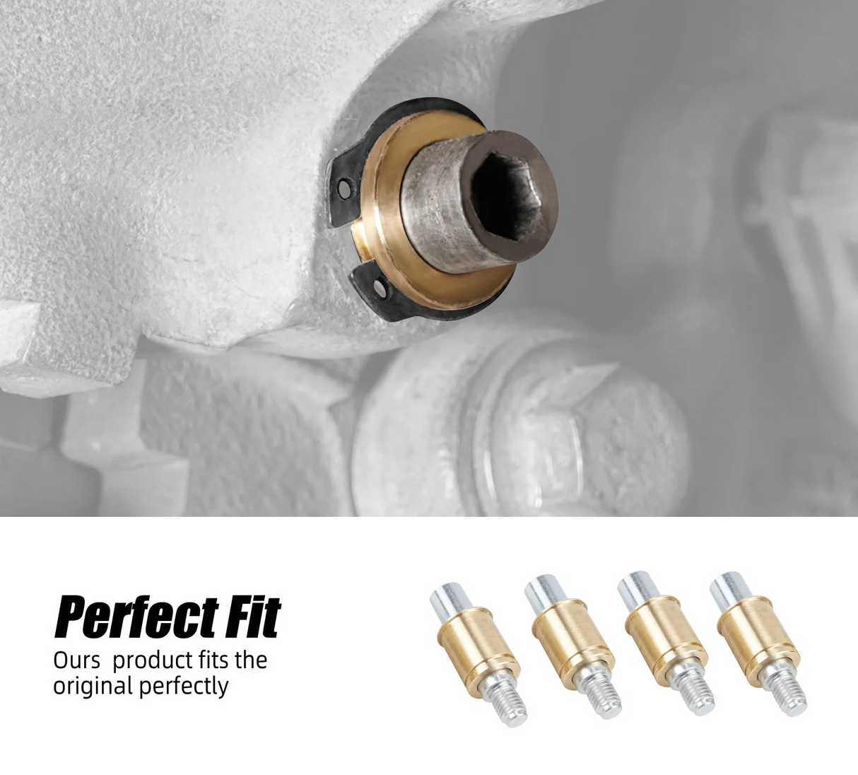 Brass Brake Caliper Guide Bushing + Steel Slider Pin Kit – BMW E30 / E36 / E46 / E90-E93 / E39 / Z3 / Z4