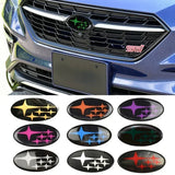 Acrylic Front Hood & Rear Trunk Emblem for Subaru – Logo Badge Sticker for Impreza, BRZ, WRX/STI, Legacy, Outback, Ascent & XV