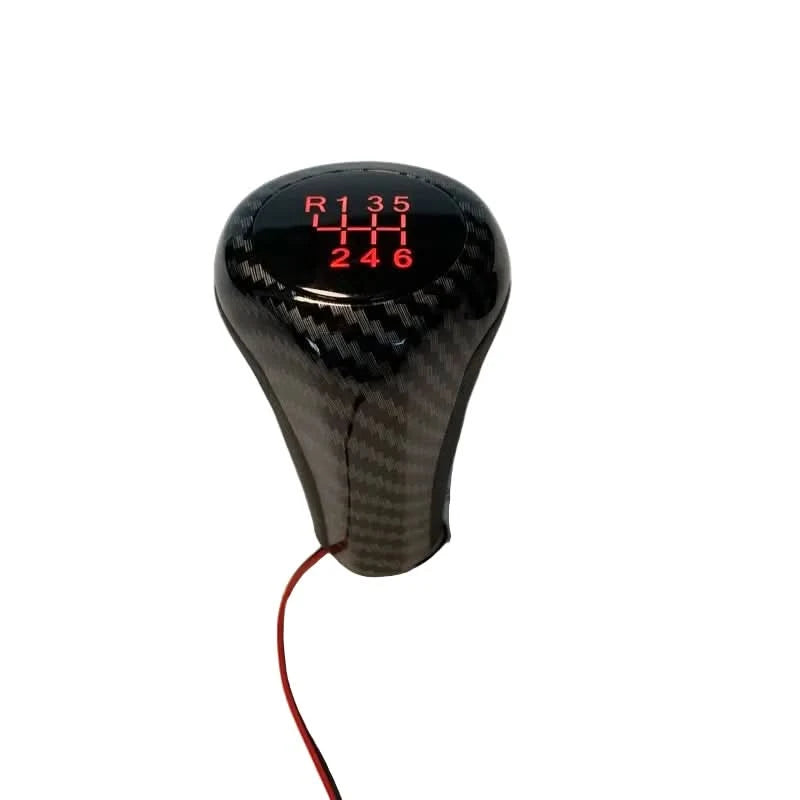 BMW LED Illuminated Manual Gear Shift Knob – 5 & 6 Speed Backlit Shifter Upgrade