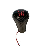 BMW LED Illuminated Manual Gear Shift Knob – 5 & 6 Speed Backlit Shifter Upgrade