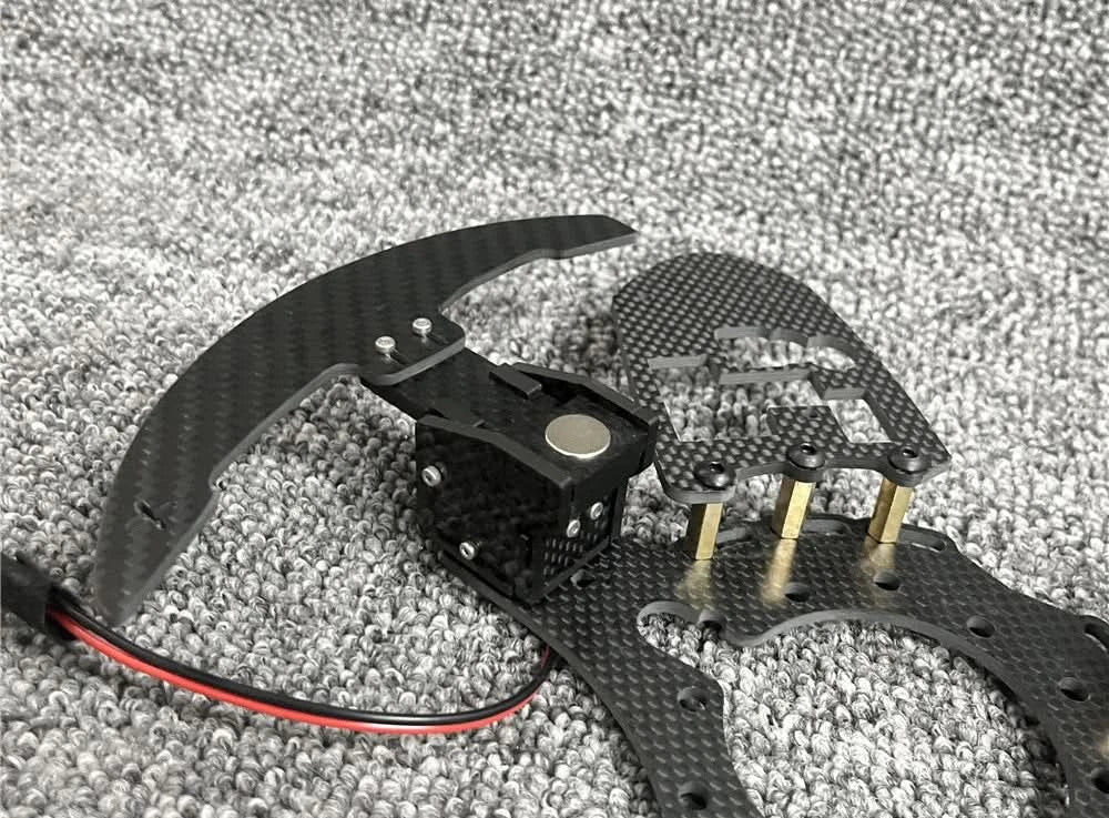 BMW Carbon Fiber Magnetic Shift Paddle Bracket – Steering Wheel Button Retention Mount